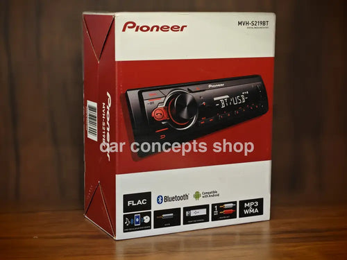 Pioneer MVH-S219BT Car USB Stereos USB/BT/AUX/Radio (Black)