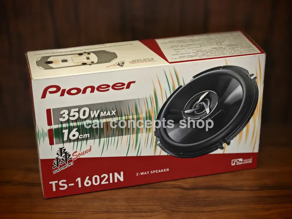 Pioneer Ts-1602In 2 Way Coaxial Speaker 350W Pioneer 160W Speaker