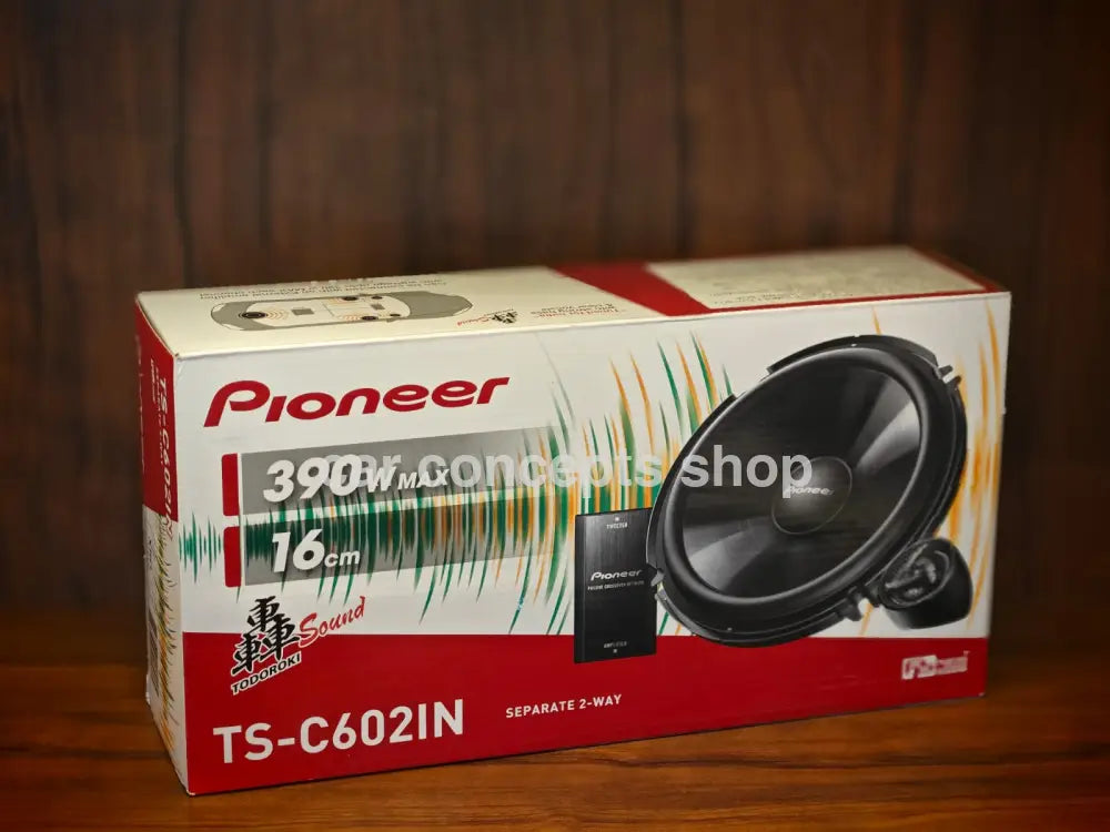 Pioneer Ts C602In Separate 2 Way Component Speaker 390W Car Component Speakers