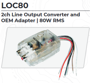 scosche loc80 2 ch line output hi lo converter