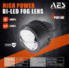 AES FX2 3-Inch Laser Bi-LED Fog Projector 70W 5500K