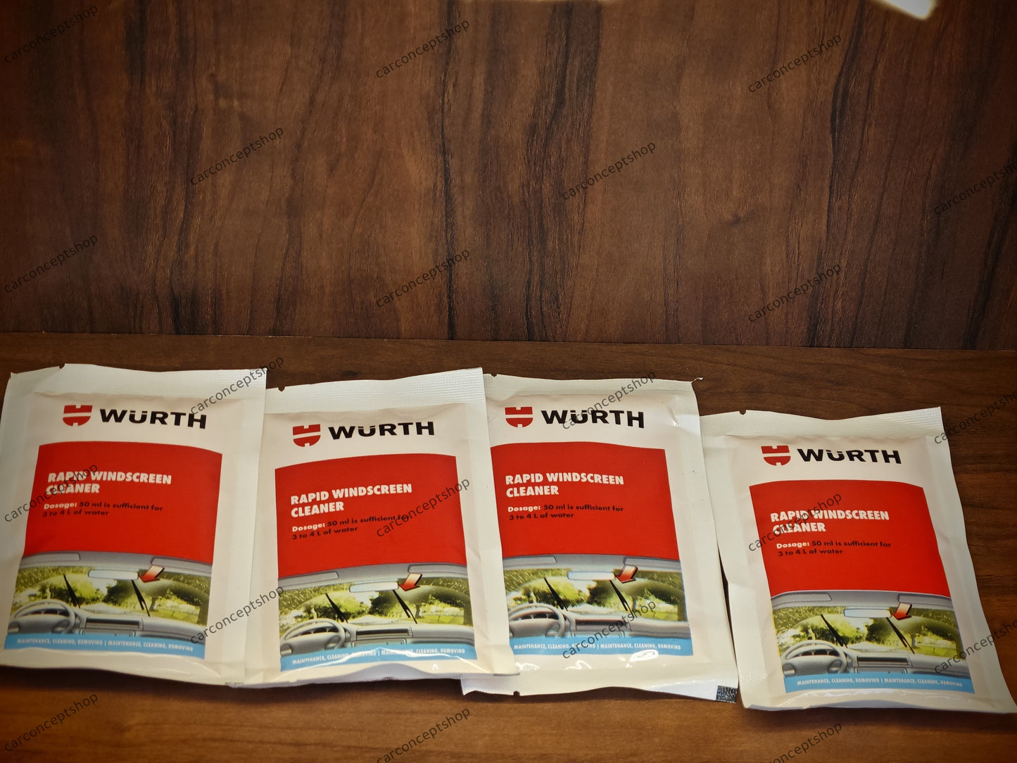 ‎Wurth Rapid Windscreen Cleaner 50ML