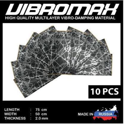 Vibromax Damping Sheets (10 Sheets)