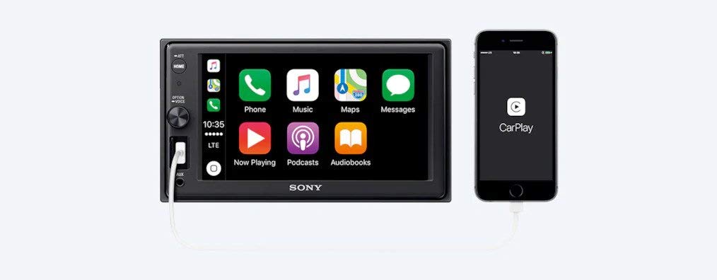 Sony XAV-AX1000  Media Receiver with apple car play