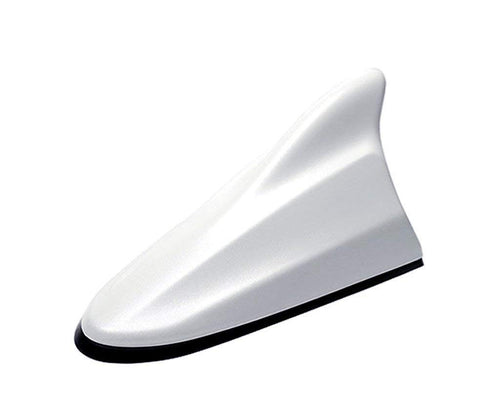 Shark Fin Antenna Universal Replacement Car Antenna Roof Aerial ABS Material Waterproof Rubber Ring AM FM Radio Signal
