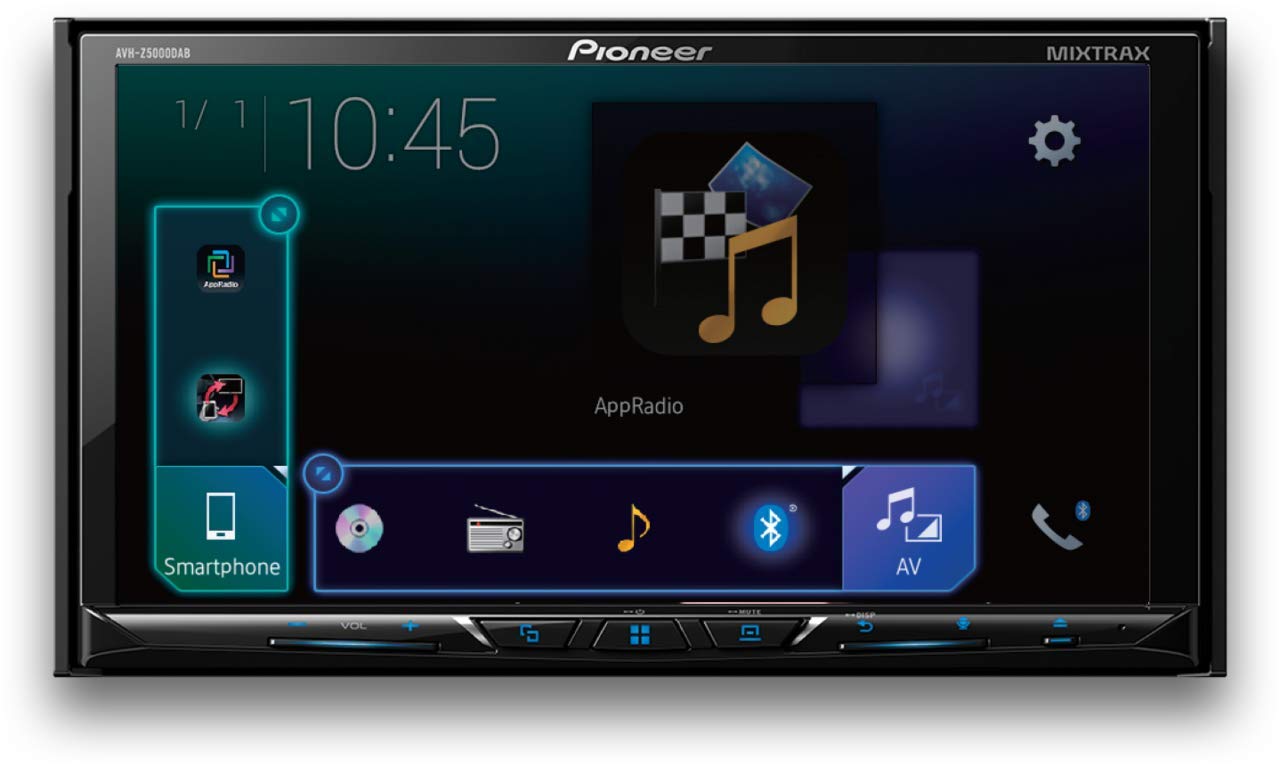 PIONEER dmh-z5290bt Monitor RDS av Receiver