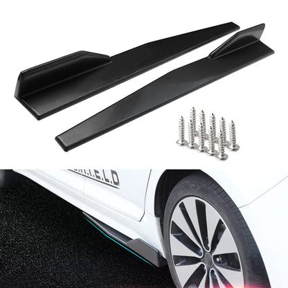 2PCs Side Skirt Rocker Splitters Diffuser Winglet Wings Bumper Car Bod – Car  Concepts Shop