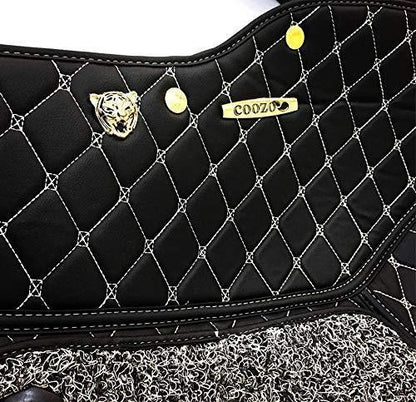 COOZO 7D Vinyl Car Mats Compatible with Maruti Suzuki  X L 6  Biege