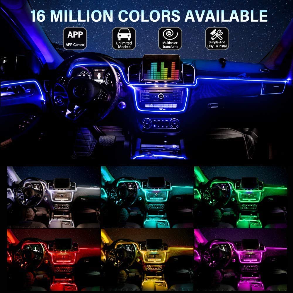 Custom Auto Interior Atmosphere LED Lighting System Car Inside Ambient Light  Car - China Car Atmosphere Light, Ambient Lighting