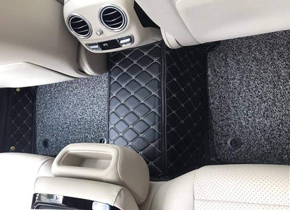 COOZO 7D Vinyl Car Mats Compatible with FORD NEW ECOSPORT BLACK
