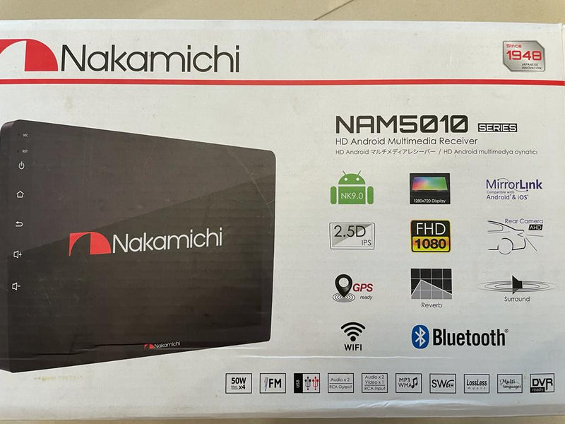 Nakamichi NAM5010 9 Inch Car Android Player For Car