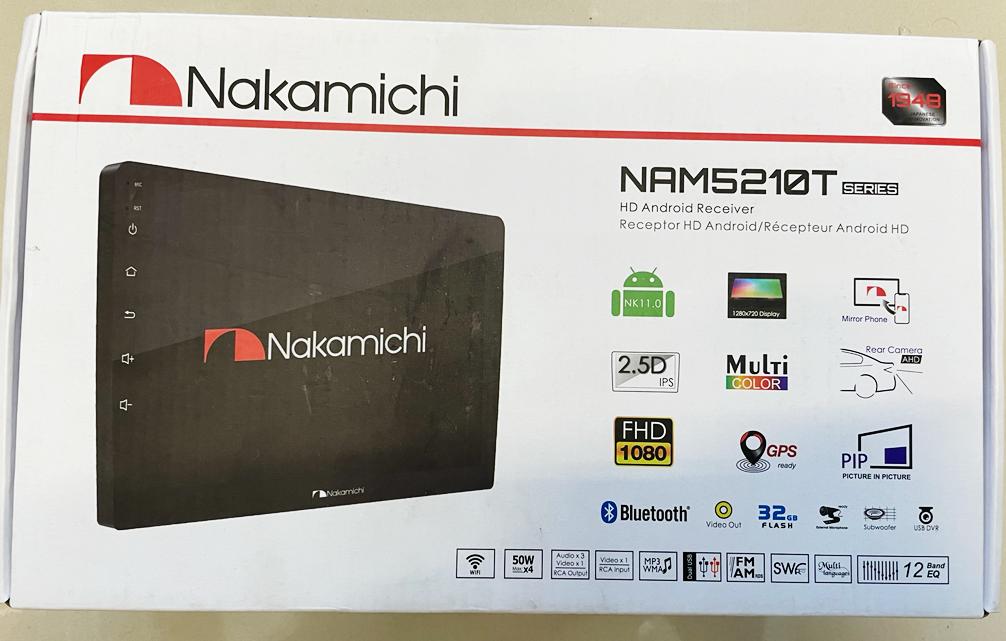Nakamichi NAM5210 10 inch Android Car Player | GPS & WiFi – Car