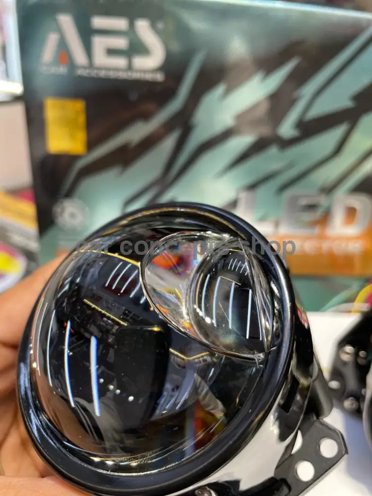 Aes 3 Inch Quattro Lens Headlamp Projector 6000K Dual Headlight