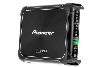 Pioneer GM-D8704 High Power Class D 4-Channel Bridgeable Car Amplifier (4 * 100W RMS @ 4 ohms, 4 * 150W RMS @ 2ohms)