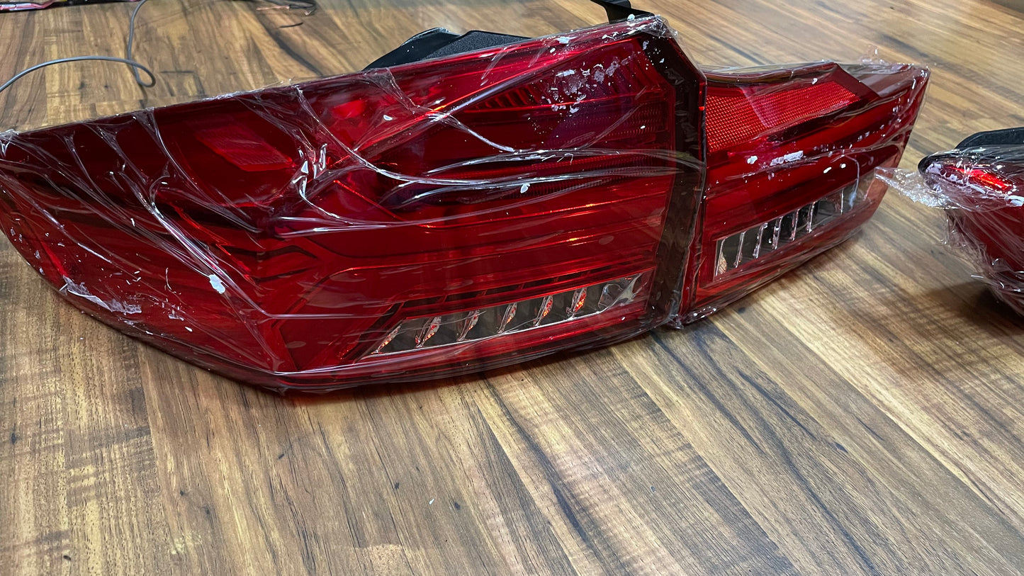 Honda City 2014-2019 LEXUS Styled Tail Lamp Red