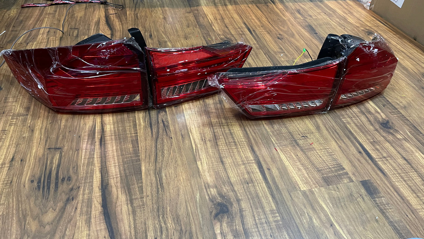 Honda City 2014-2019 LEXUS Styled Tail Lamp Red