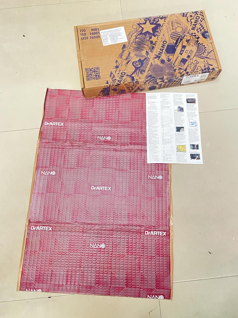 Dr Artex Nano (2.00 MM - 1Sheet) 750 * 500 MM Car Damping Sheet