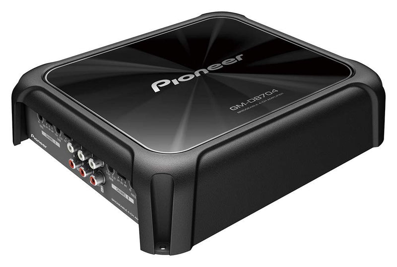 Pioneer GM-D8704 High Power Class D 4-Channel Bridgeable Car Amplifier (4 * 100W RMS @ 4 ohms, 4 * 150W RMS @ 2ohms)