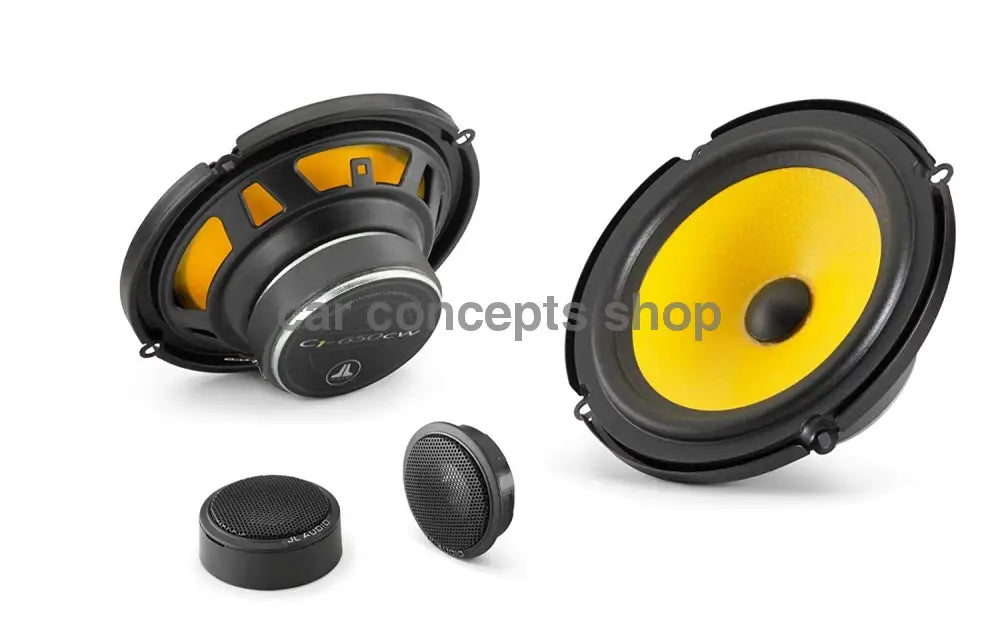 Jl Audio C1-650X & C1-650Ccomponents And Coaxial Car Component Speakers