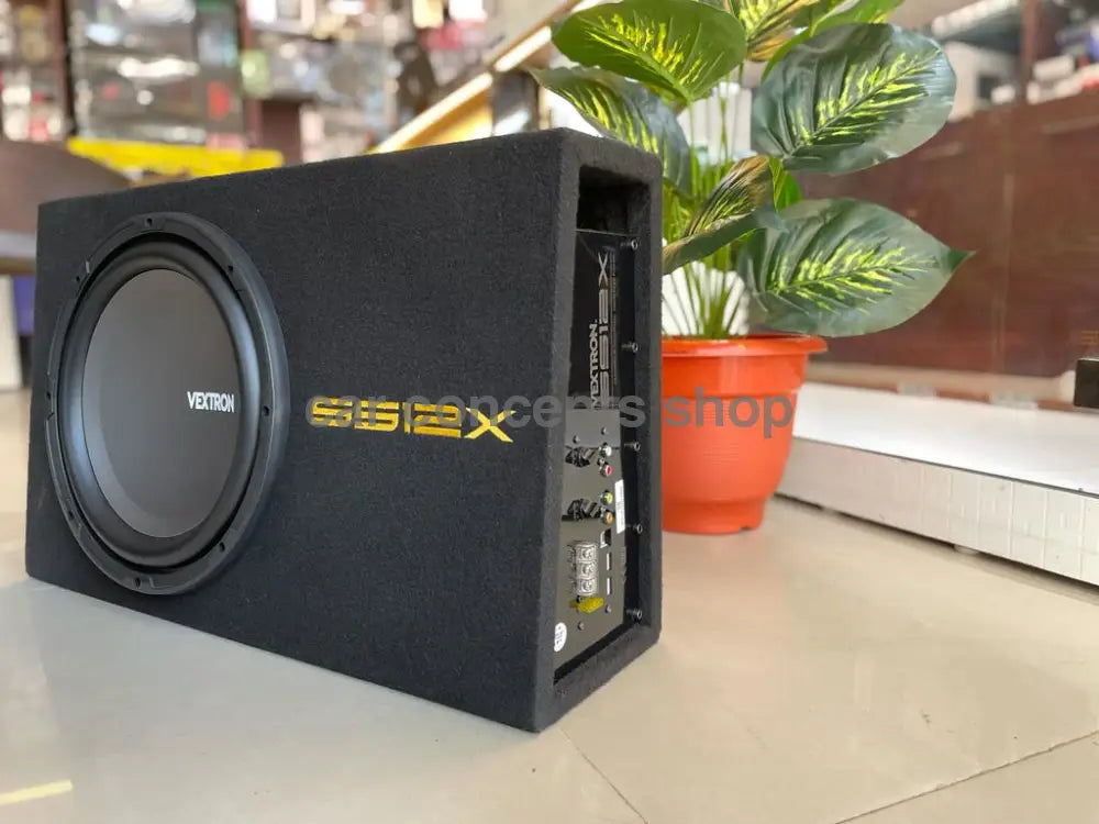 Vextron Ss12 (12 Inch | 3500W) Super Slim Active Enclosure Subwoofer (Powered Rms Power: 300 W)