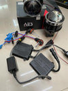 AES Fog Projector Kit Blue 55w 5500k